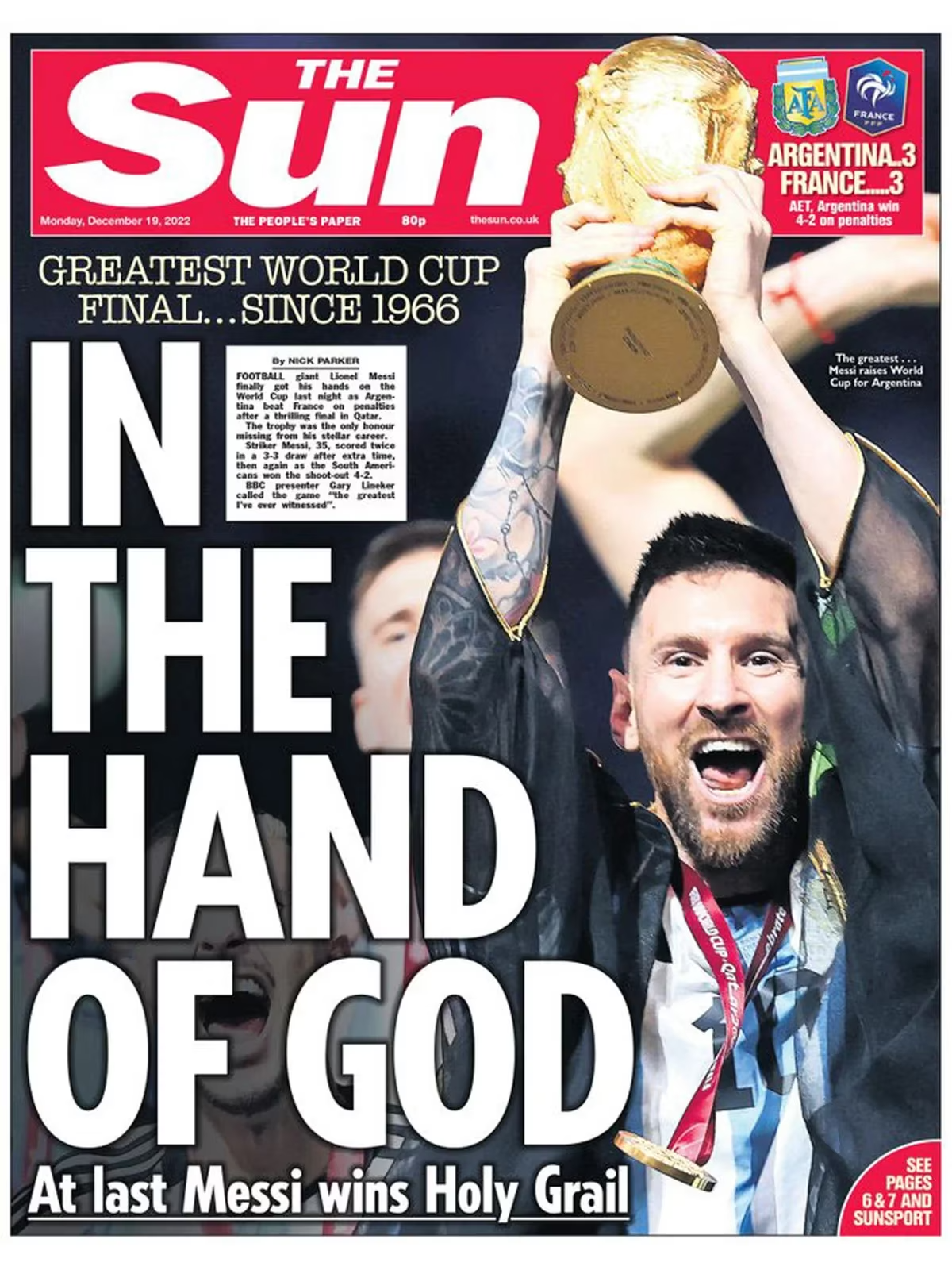 Las tapas de diarios impresos y la historia Garcia Media